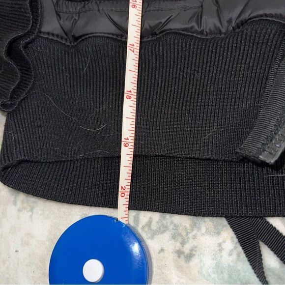 Moncler women’s Black down and knit mix jacket - Picture 6 of 9